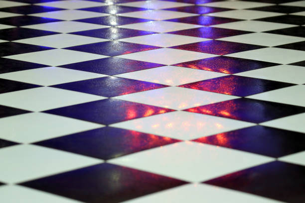 istock black and white tiles on the floor 824540794