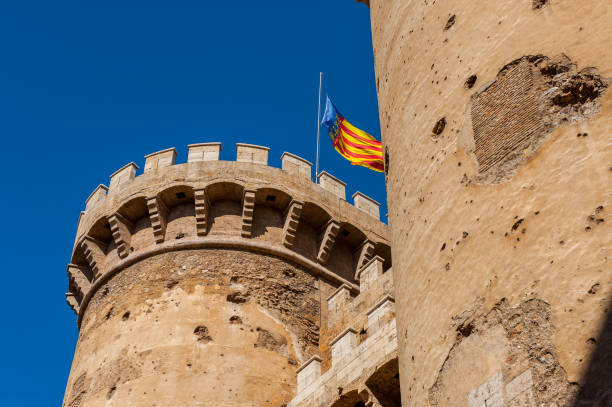istock Quart towers in Valencia, Spain 824555202