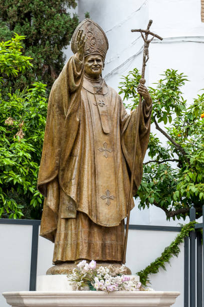 istock Monument to Pope Jone Paul II 824556298