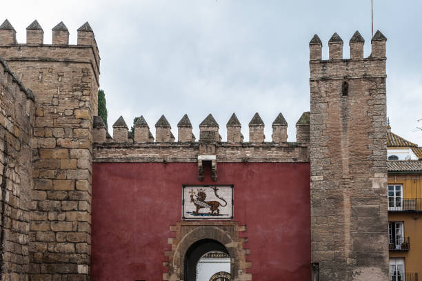 istock Alcazar Wall in Seville, Spain 824556512