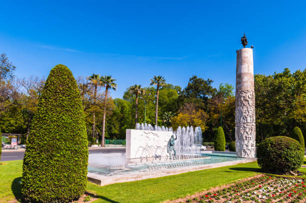 istock Monument to Simon Bolivar, Seville, Spain. 824557258