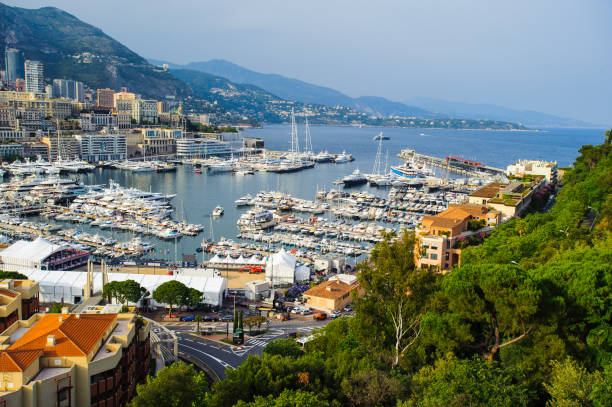 istock Beautiful panormic view of Monaco 824562504