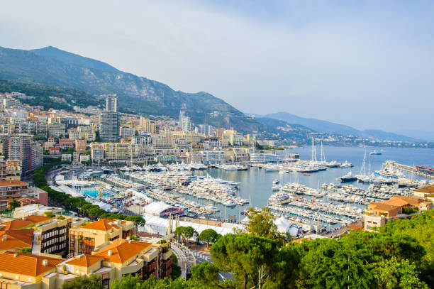 istock Beautiful panormic view of Monaco 824562644