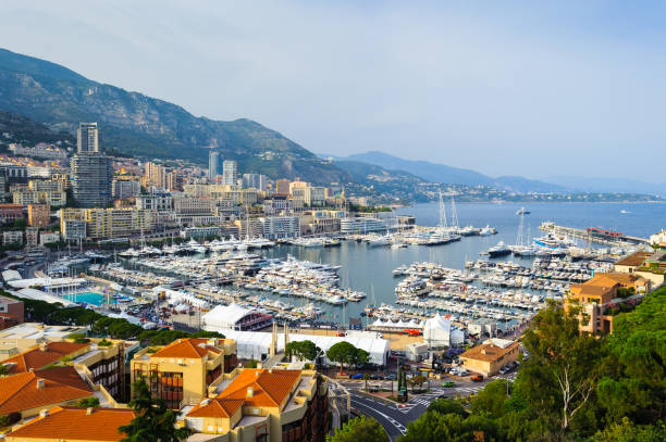 istock Beautiful panormic view of Monaco 824562646