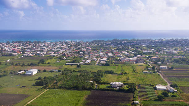 istock Aerial view of Barbados 824563126