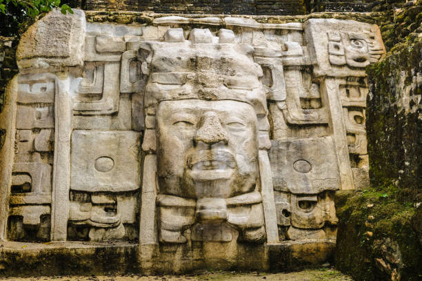 istock Maya archtitecture and the symbols of Maya 824563250