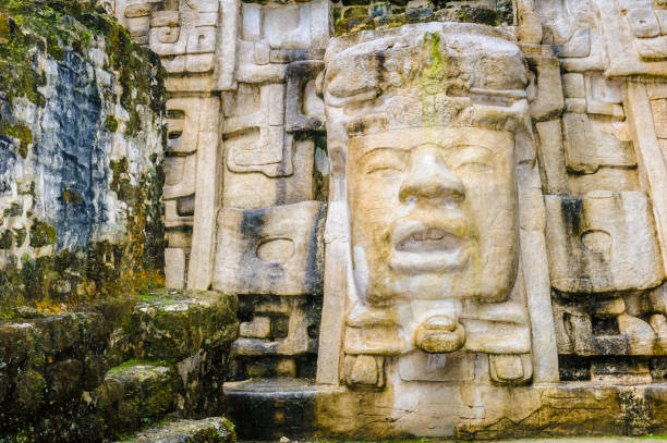 istock Maya archtitecture and the symbols of Maya 824563258