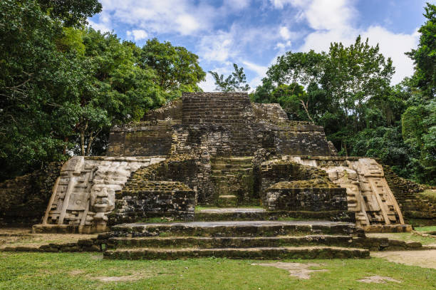 istock Maya temple in Central America 824563266