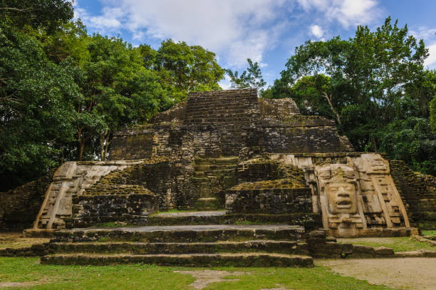 istock Maya temple in Central America 824563322