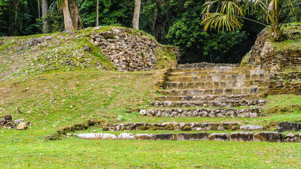 istock Stairs of the ancient mayan ruins in Belize 824563384