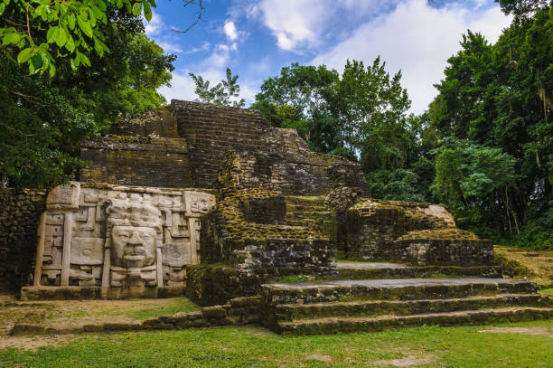 istock Maya temple in Central America 824563392