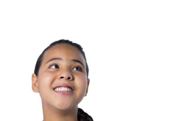 istock Girl against white background 824563568
