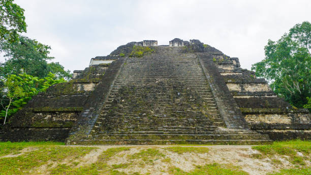 istock The Lost World Pyramid (Structure 5C-54), Mundo Perdido, Guatemala 824563726