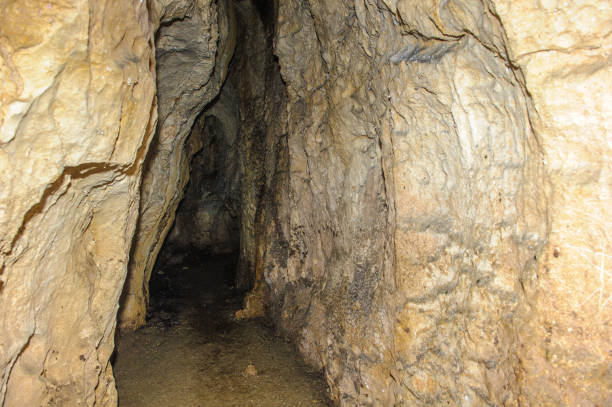 istock Passage in the dark cave in Guatemala 824563744