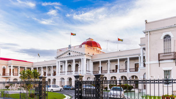 Parliament in Georgetown, capital of Guyana, South America Parliament in Georgetown, capital of Guyana, South America guyana photos stock pictures, royalty-free photos & images