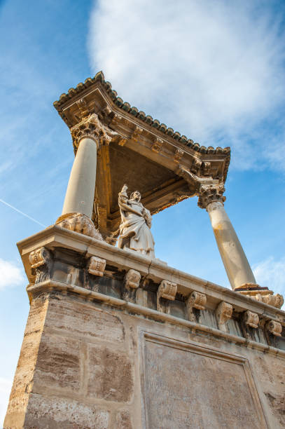istock Roayl bridge decorative architecture, Valencia, Spain 824570520
