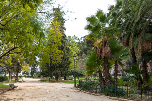 istock Park near the Glorieta square, Valencia, Spain 824570688