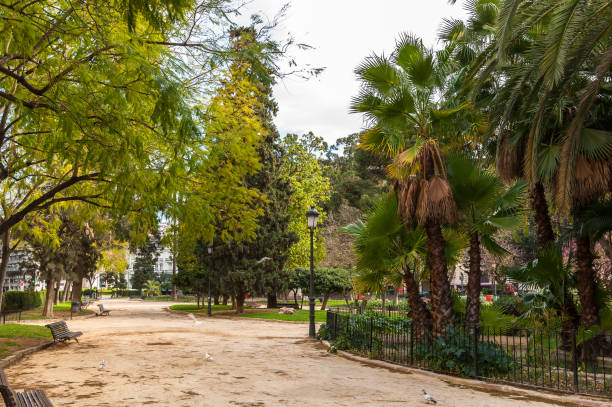 istock Park near the Glorieta square, Valencia, Spain 824570694