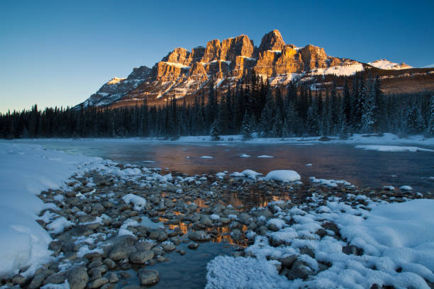 istock Castle Mountain in Banff National Park, Alberta, Canada 824571848