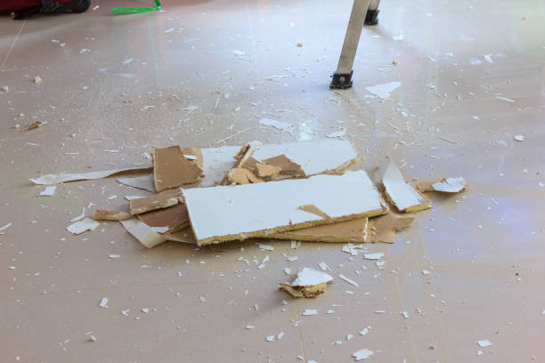 istock White part of ceiling damage cause wafer leak 824576356