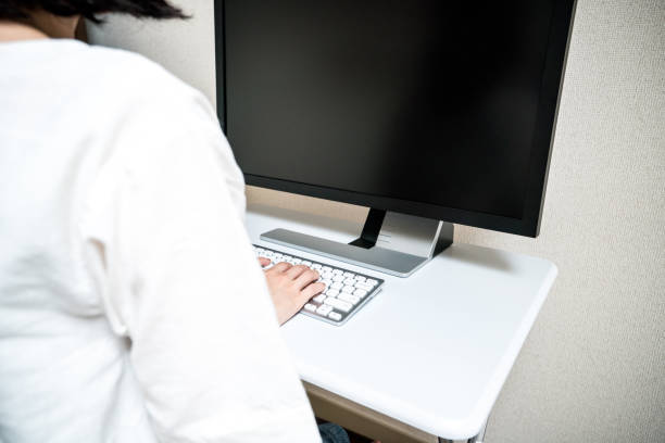 istock Woman typing a keyboard 824580240