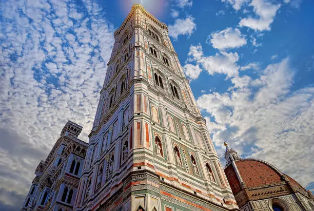 Photo of Duomo Cathedral in Florence at sunset