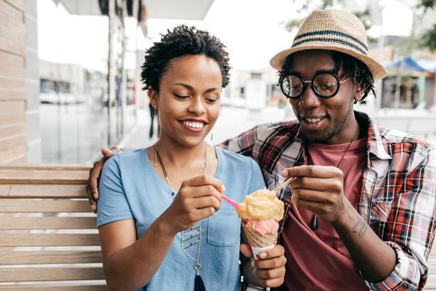 istock Happy tourist couple 824588566