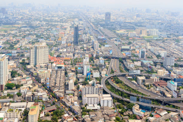 istock Panorama of Bangkok. Thailand 824591768