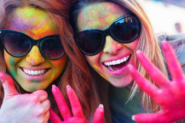 istock enjoy the colorful holi party 824594416