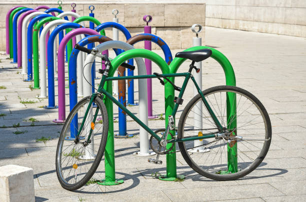 Bicycle storage on the street
