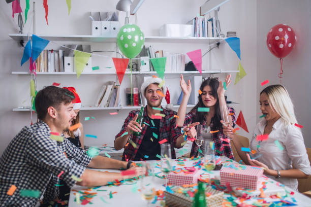 istock Business team New Year's celebration 824595696