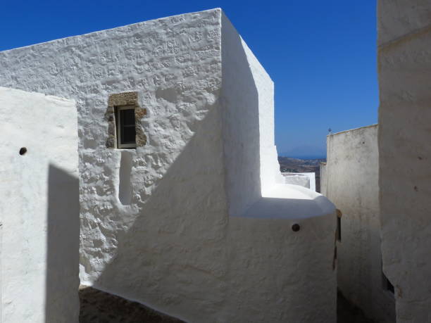 istock White house, Chora village, Patmos island, Greece 824600694