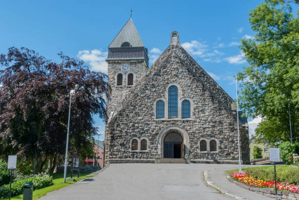 istock Alesund church in Norway 824606140