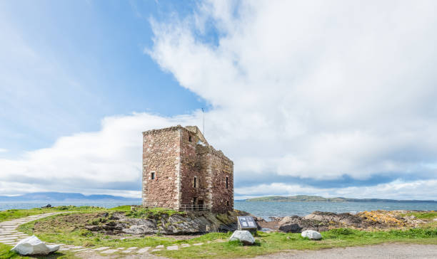 istock Portencross Ancient Castle in Scotland on a clear day. 824609002