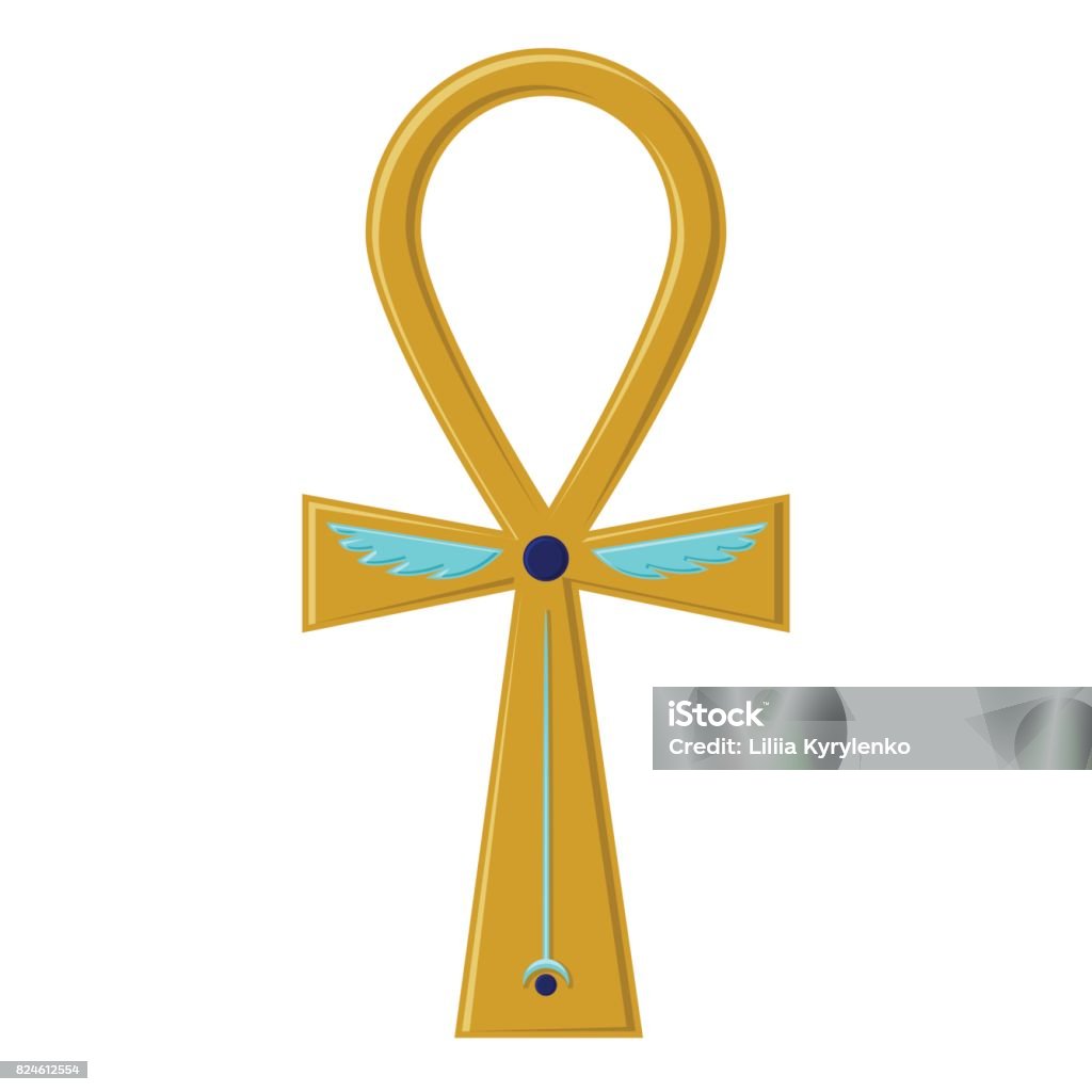 La Croce Dell'antico Egitto Simbolo Di Vita Segno Religioso Dellantica Croce Egiziana Ankh Un Simbolo Di Vita