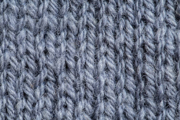 istock A beautiful closeup of a hand knitted warm and soft wool pattern. Soft socks or scarf of natural wool. 824614376