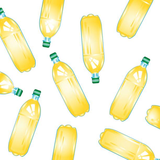 illustrazioni stock, clip art, cartoni animati e icone di tendenza di bottiglie con succo - insulated drink container bottle container white background