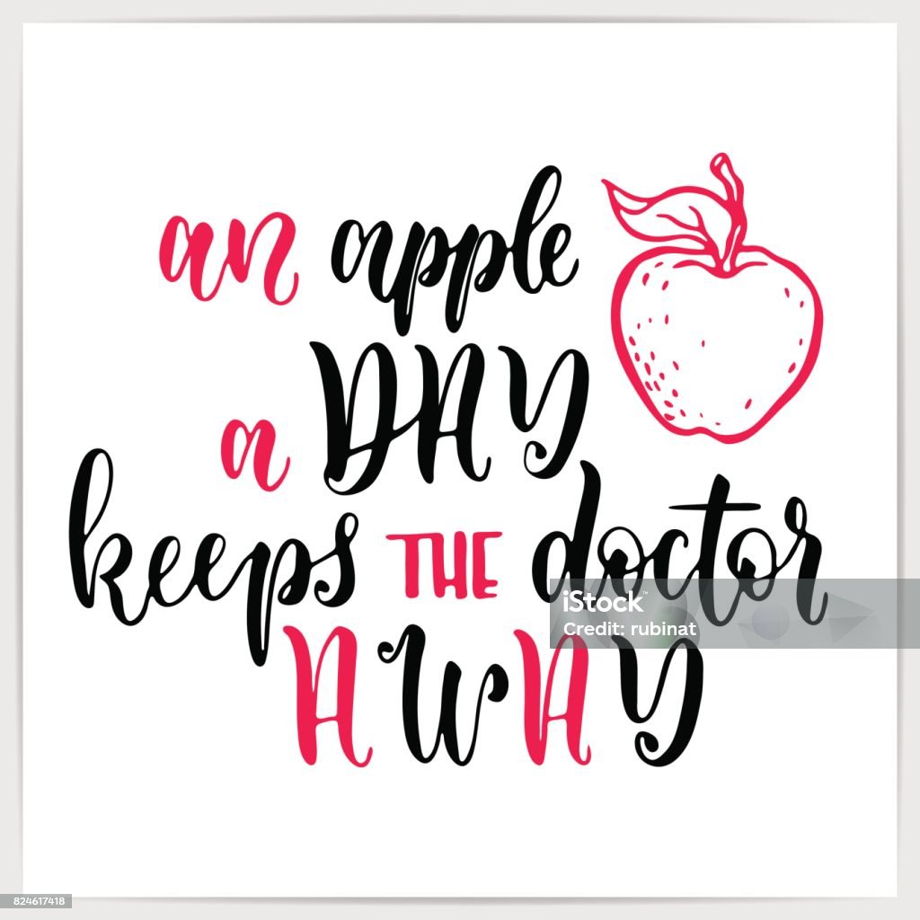 Manuscrite Cite une Pomme Par Jour Éloigne Le Médecin Script De Source Dinspiration Manuscrite Cite une Pomme Par Jour Éloigne Le Médecin Script De Source Dinspiration
