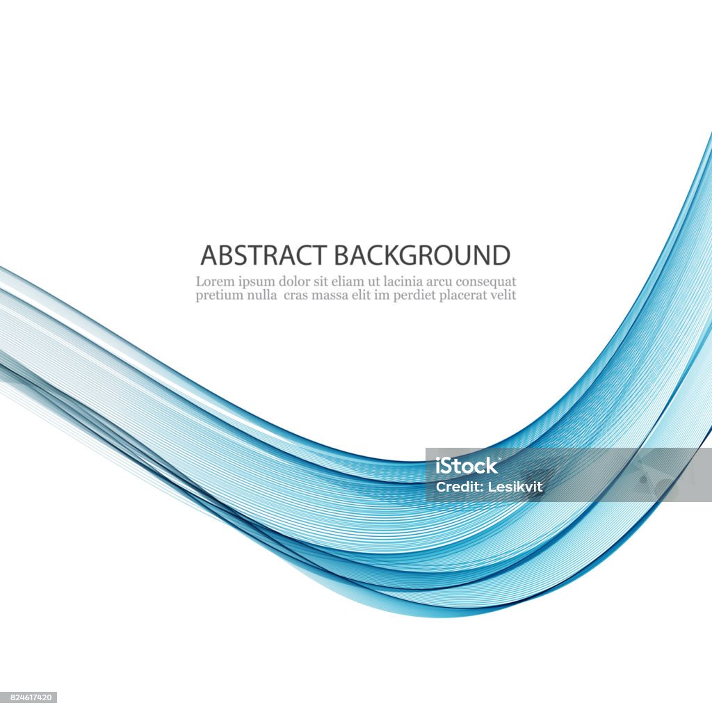 Nền Vector Trừu Tượng Sóng Khói Xanh Nền Lượn Sóng Màu Xanh Hình ...