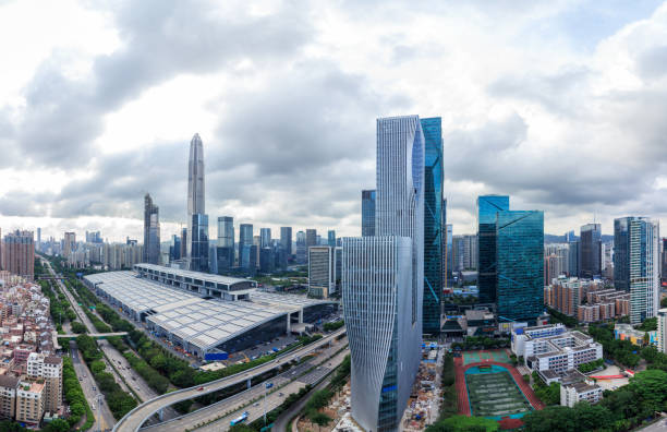 istock Skyline of Shenzhen 824620044