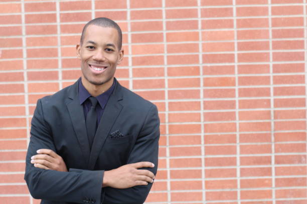 istock Happy Ethnic Friendly Businessman Smiling with CopySpace 824620726