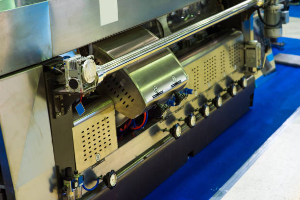 istock detail of a modern CNC machine 824623440