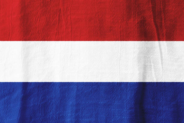 istock The Netherlands fabric flag  national flag from fabric for graphic design. 824626058