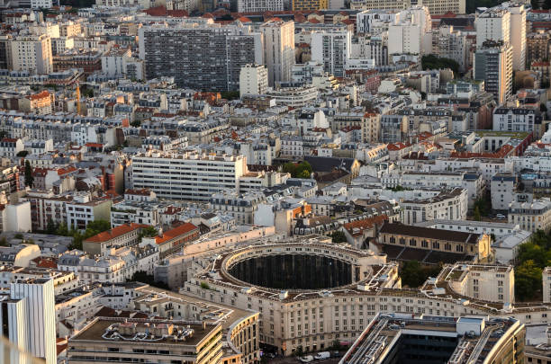 istock Aerial view of Paris 824627210