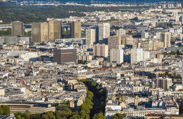 istock Aerial view of Paris 824627694