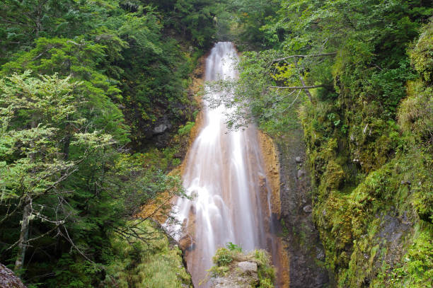 istock Norikura plateau Sanbon waterfall 824627766