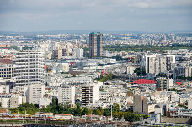 istock Aerial view of Paris 824627898