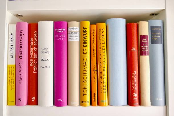 Book shelves indoor