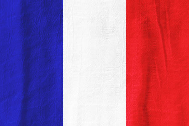istock France fabric flag  national flag from fabric for graphic design. 824628164