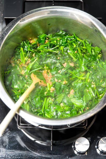 istock Spinach, The legend of the high iron content 824638266
